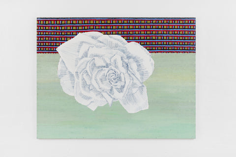 Inge Ellegaard: Rose i kurv, 1998